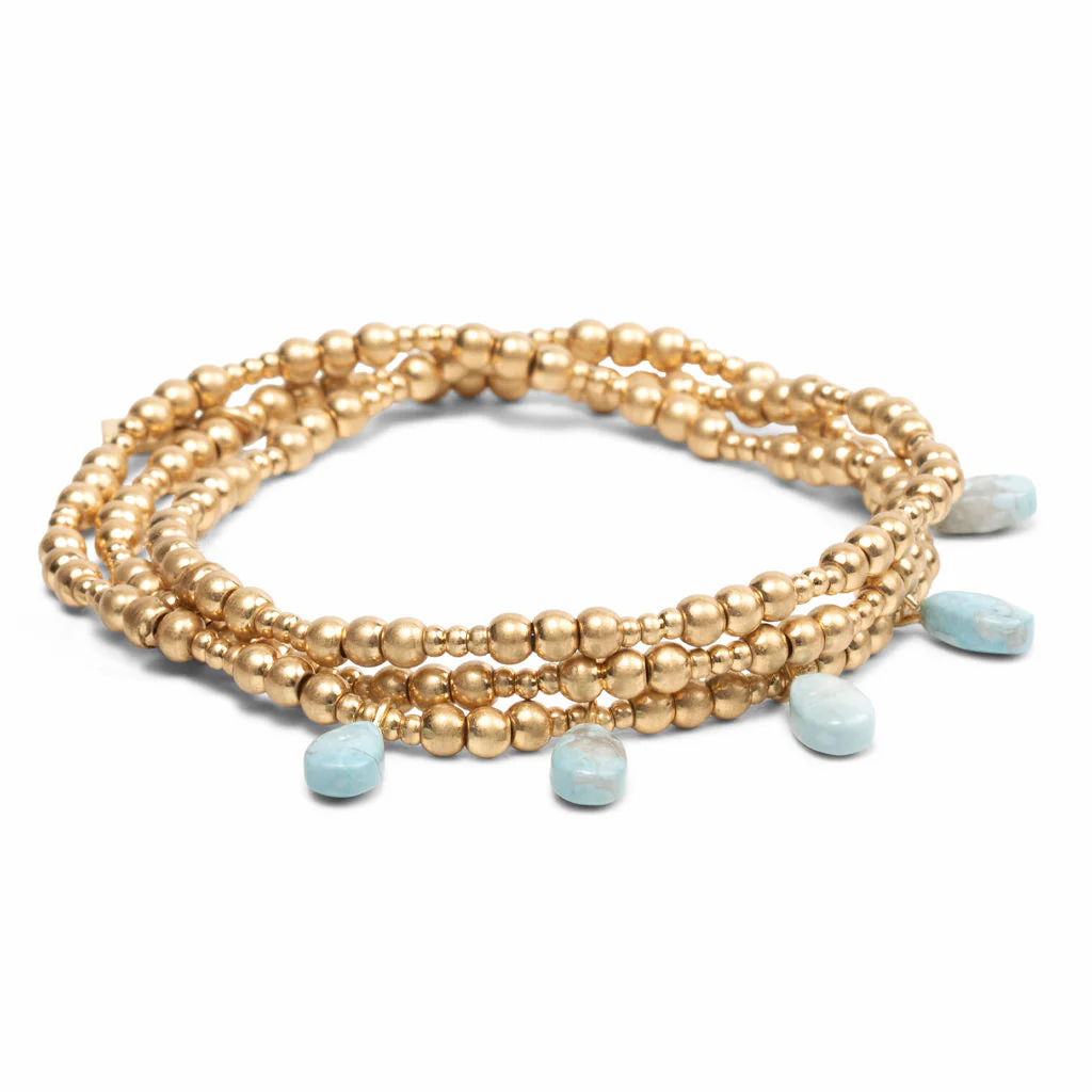 Metal Beaded Wrap