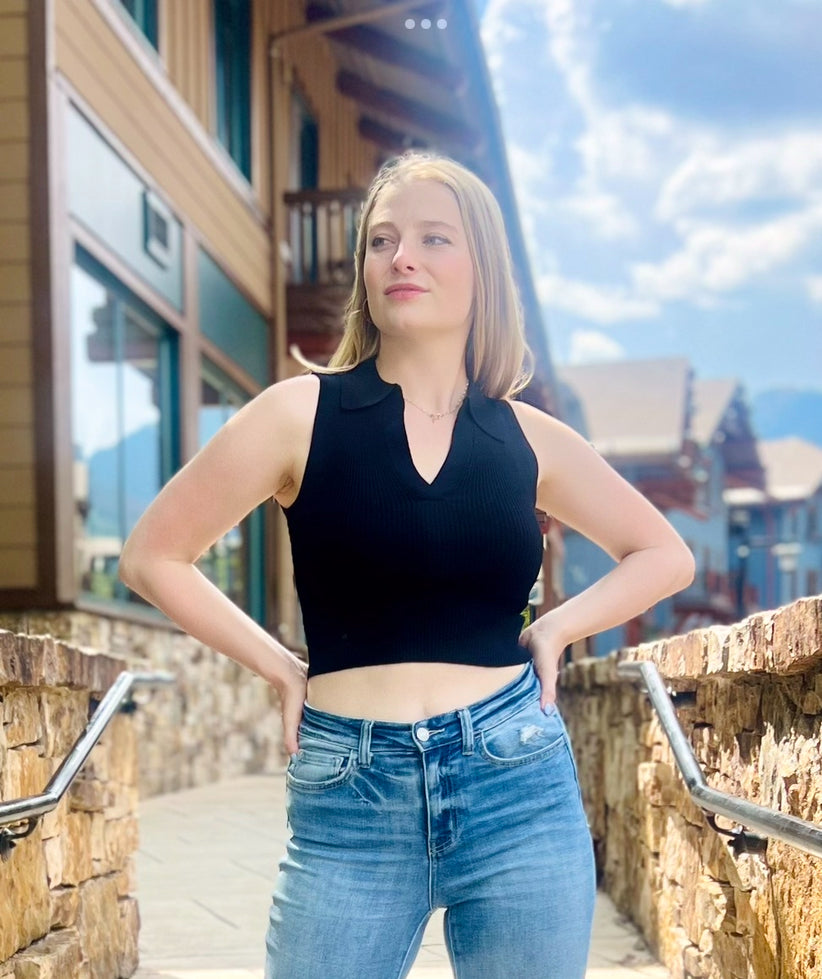 Knit Crop Top