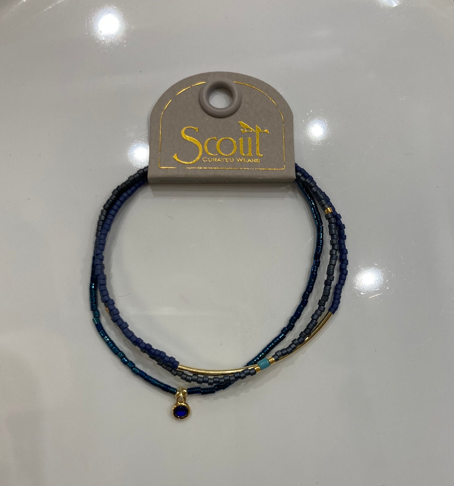 Tonal Miyuki Charm Bracelet