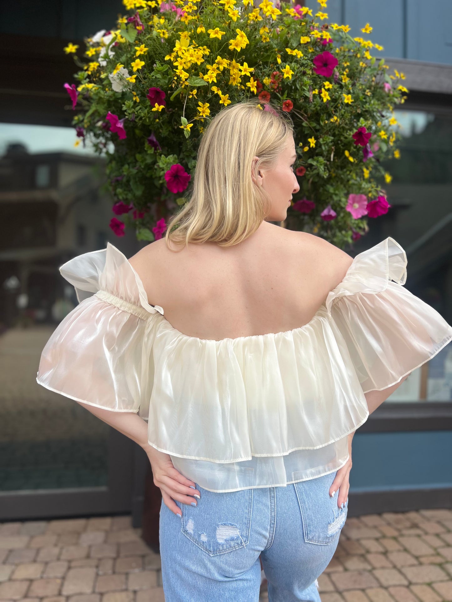 Sheer Ruffles