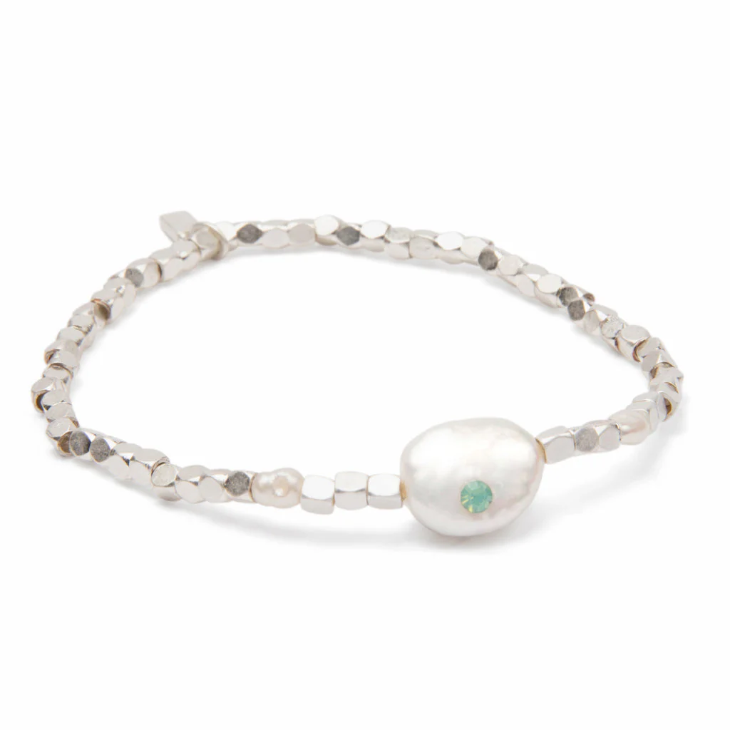 Pearl Affirmation Bracelet