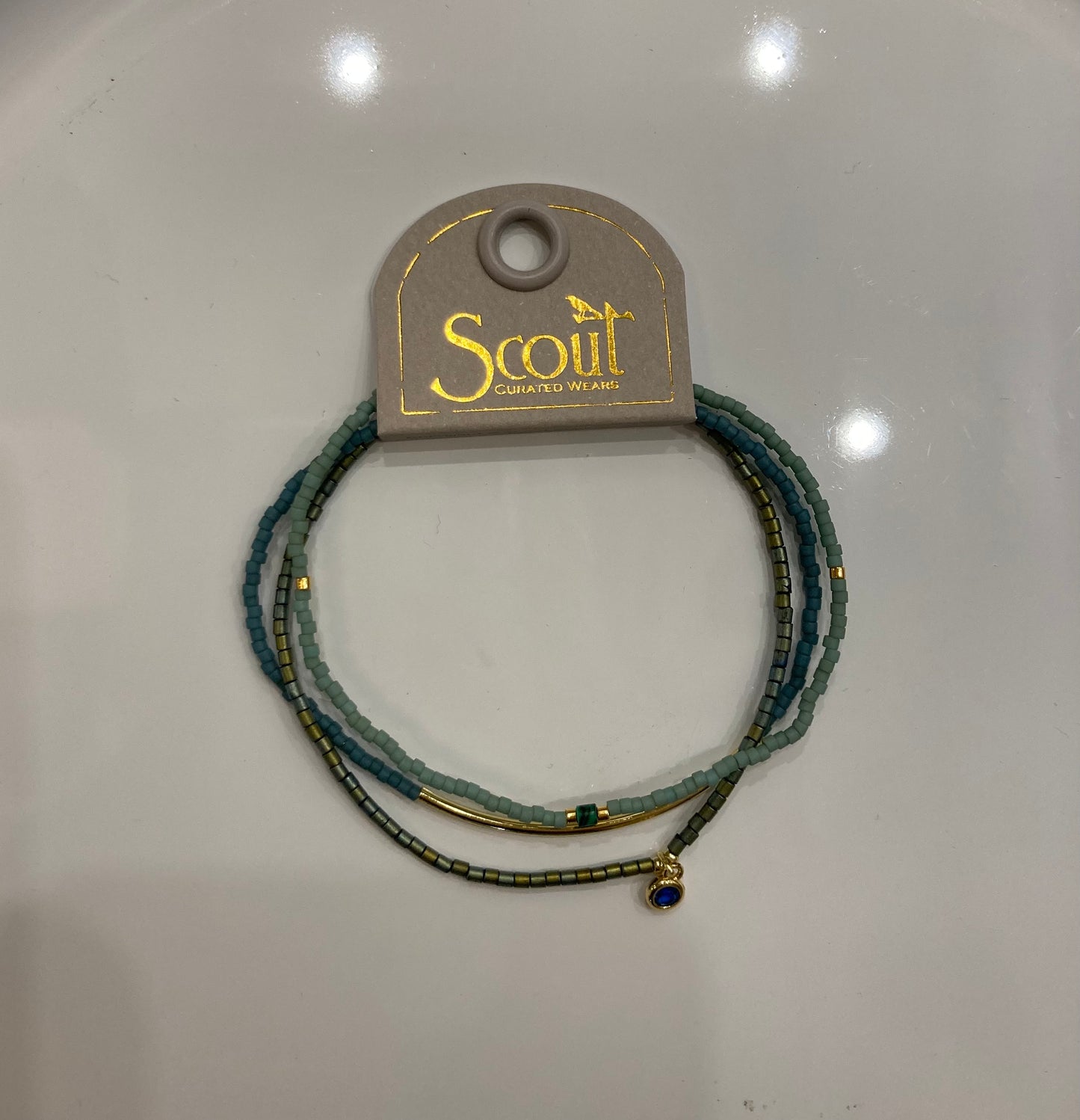 Tonal Miyuki Charm Bracelet