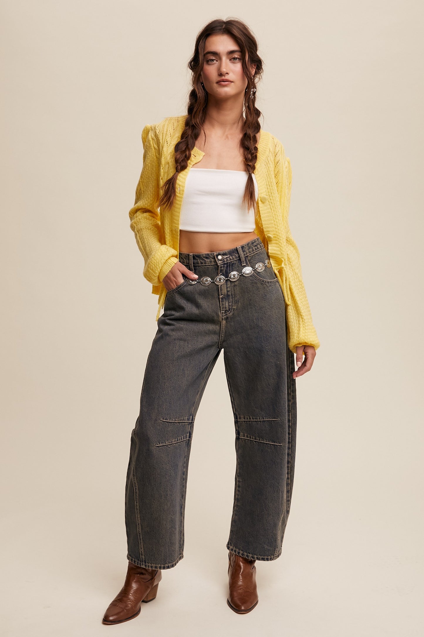 Barrel Leg Jeans