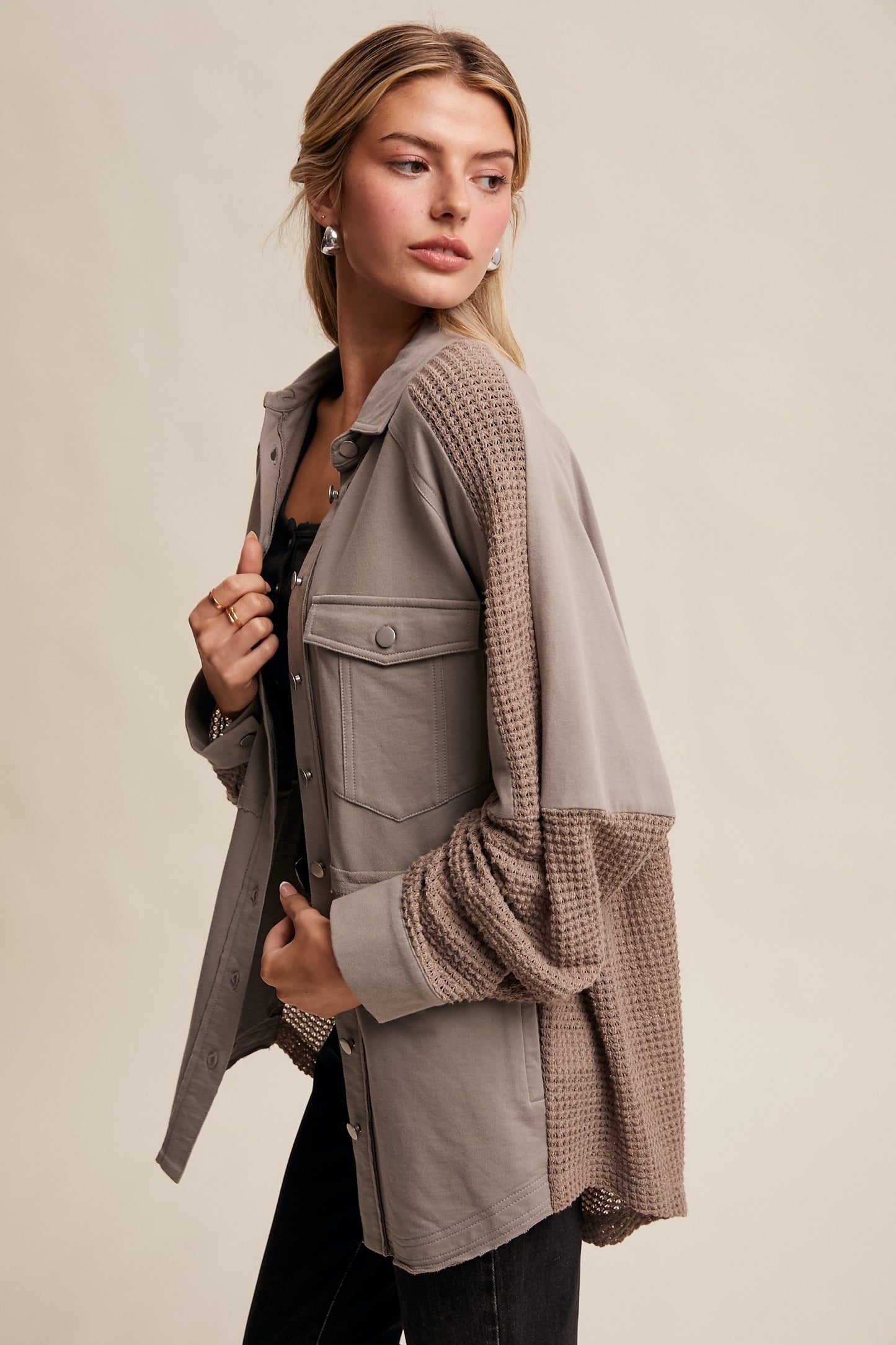 Mixed Media Jacket