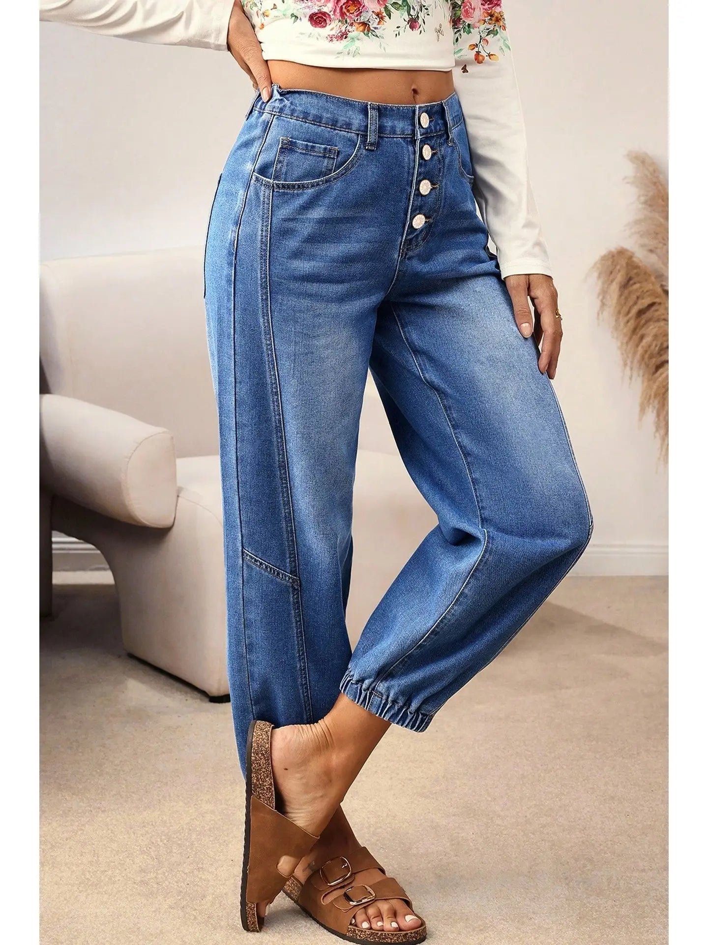 Denim Joggers