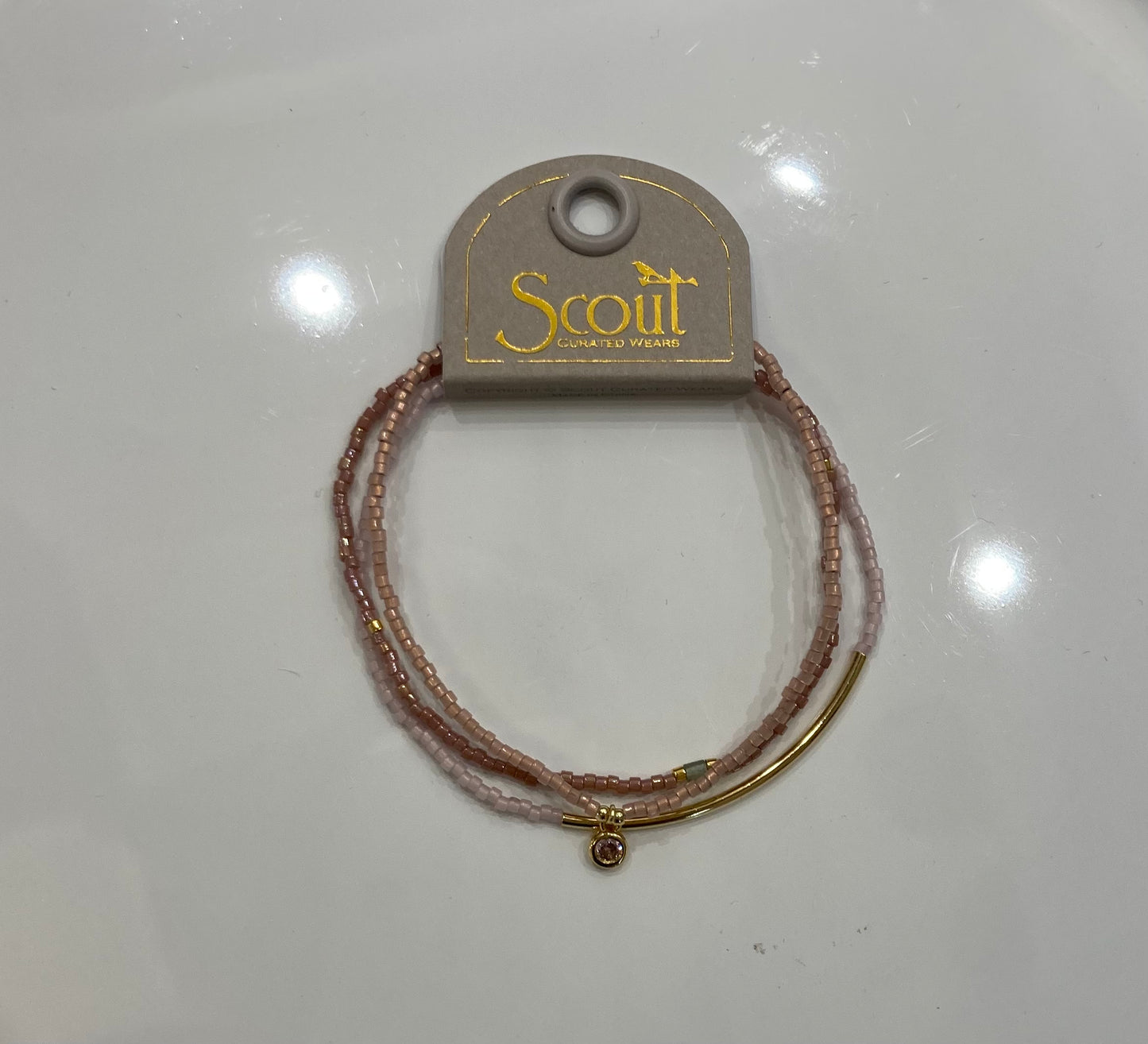 Tonal Miyuki Charm Bracelet
