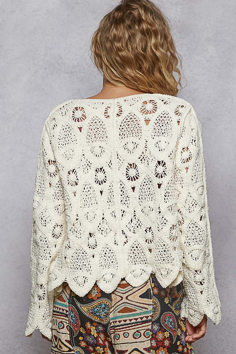Crocheted Cardigan