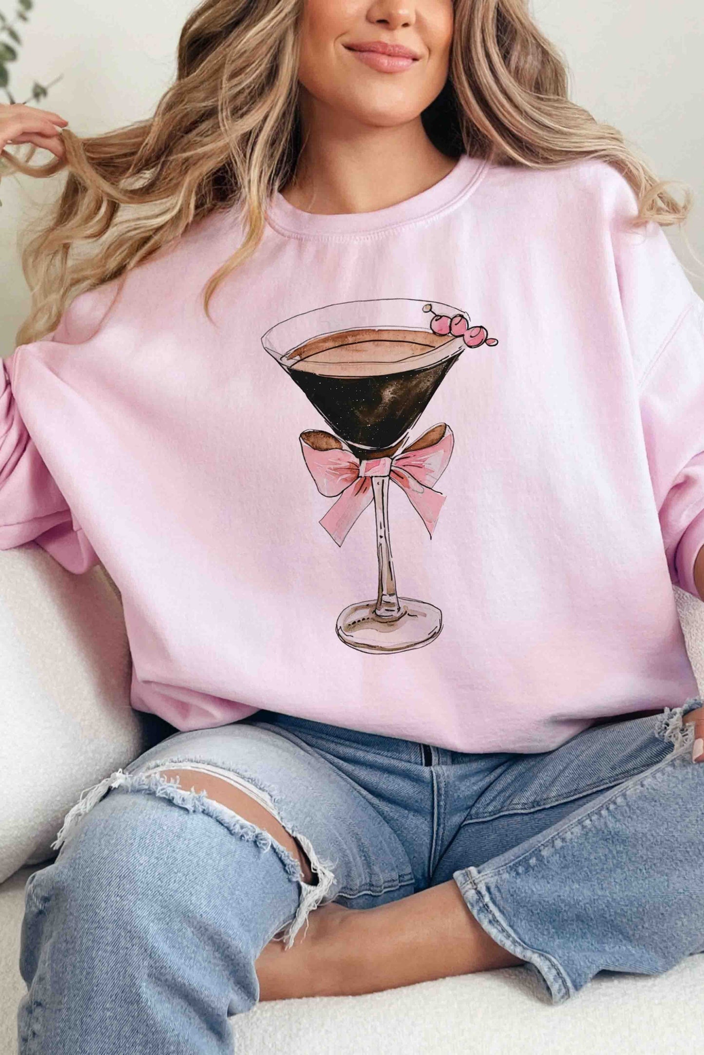 Martini Graphic Sweatshirt