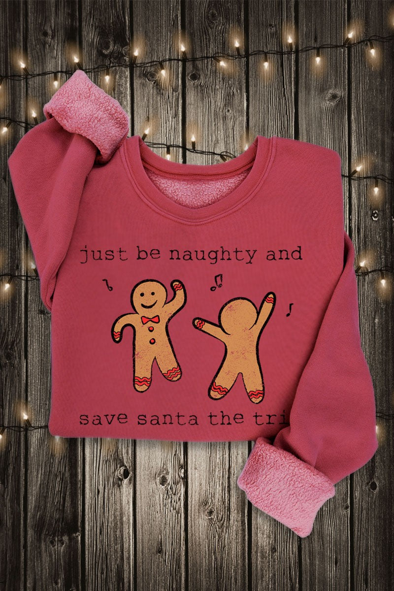 Gingerbread Holiday Sweatshirt