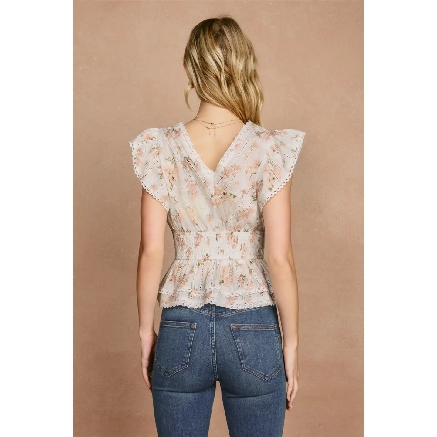 Flutter Sleeve Top