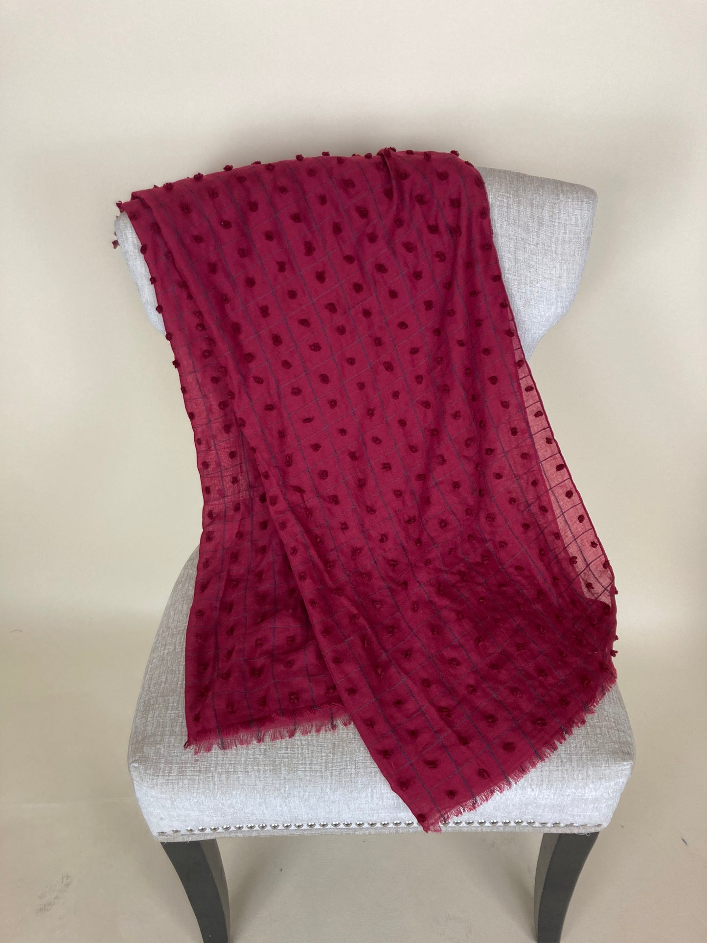 Knotted Squares Scarf