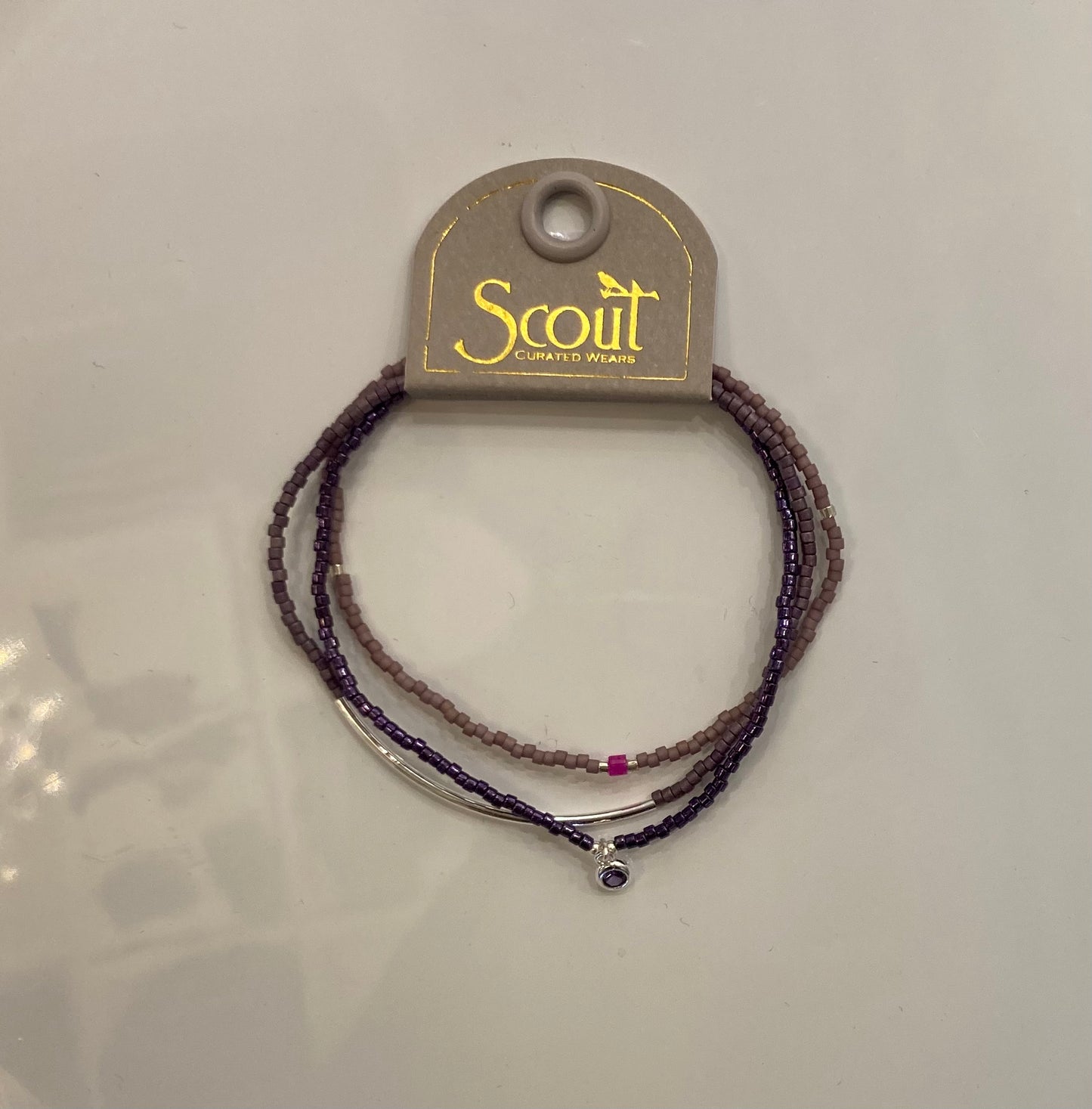 Tonal Miyuki Charm Bracelet