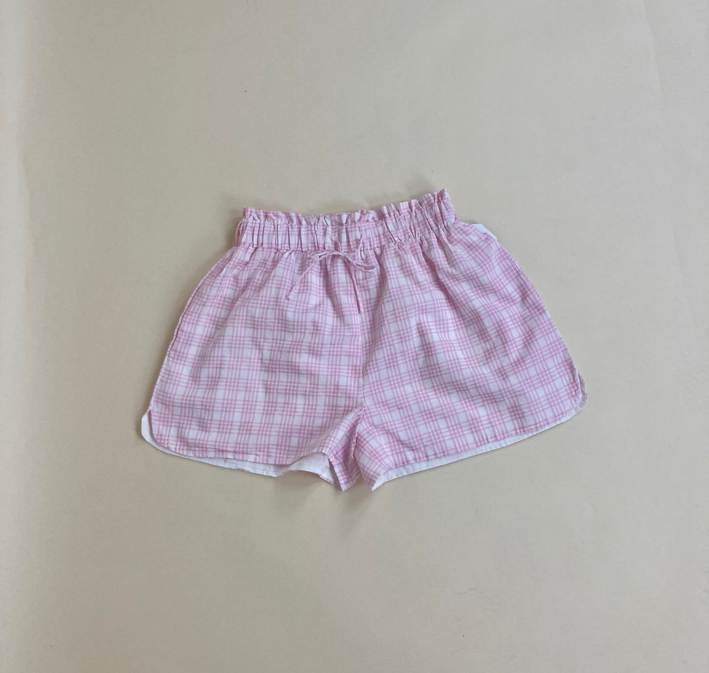 Plaid Printed Shorts