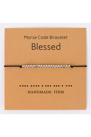 Morse Code Bracelet