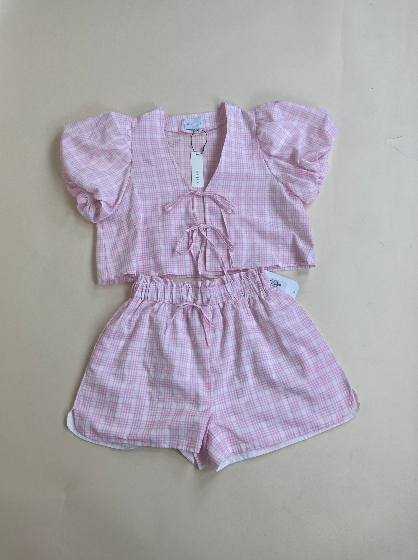 Plaid Printed Shorts