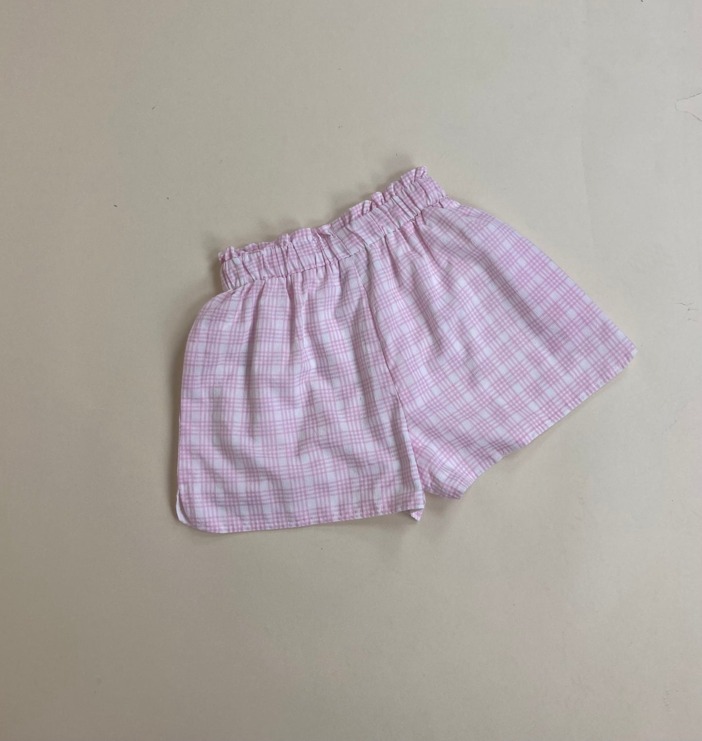 Plaid Printed Shorts