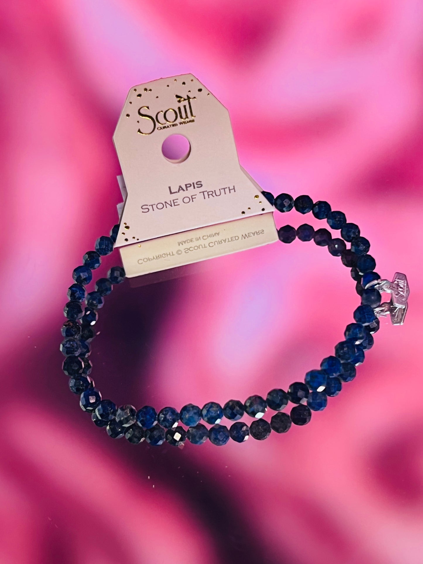 Faceted Stone Bracelets