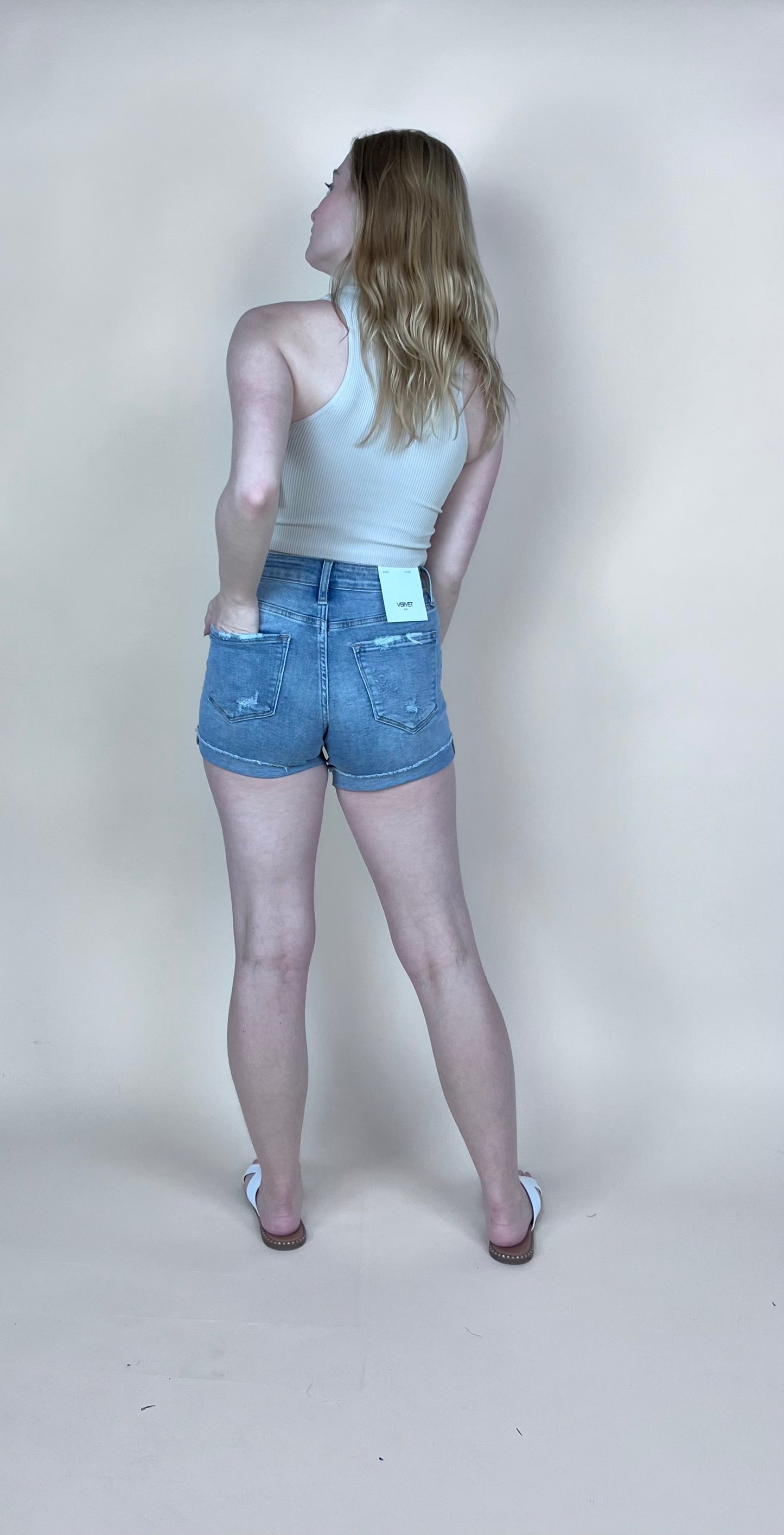 Lady Denim Shorts
