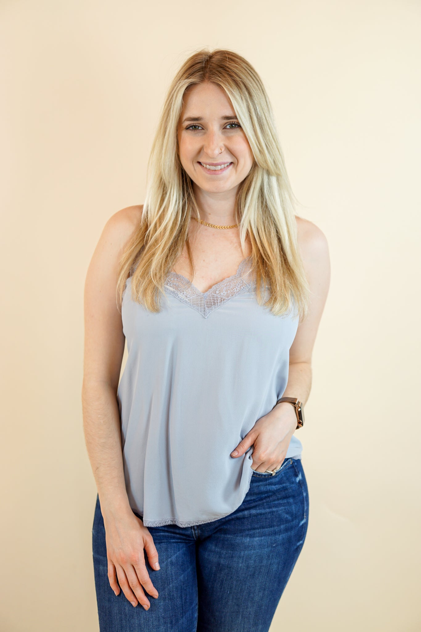 Lace Trim Cami