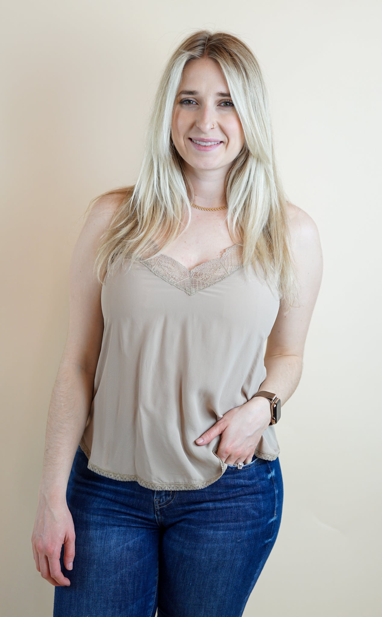 Lace Trim Cami
