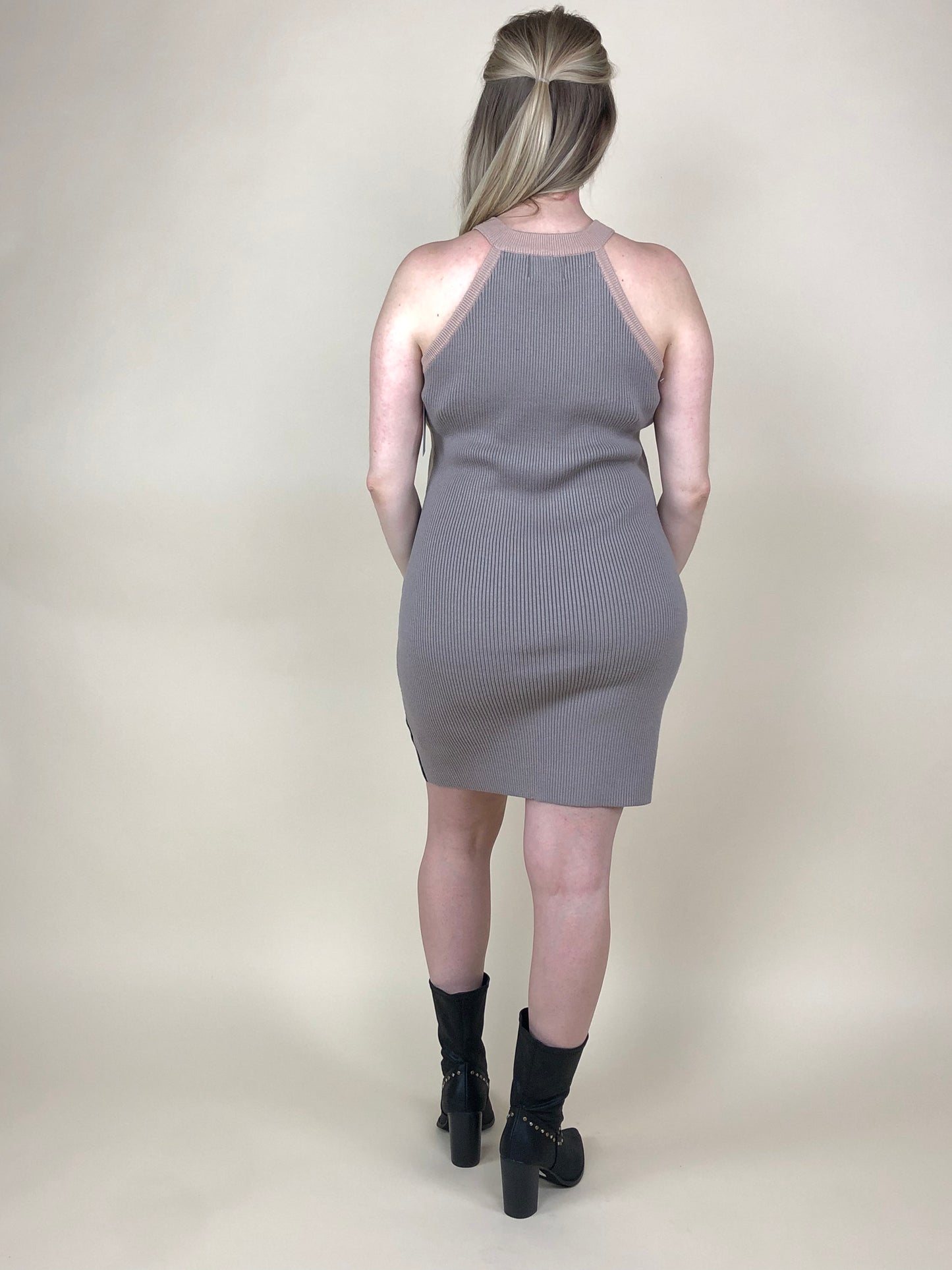 Retro Knit Dress