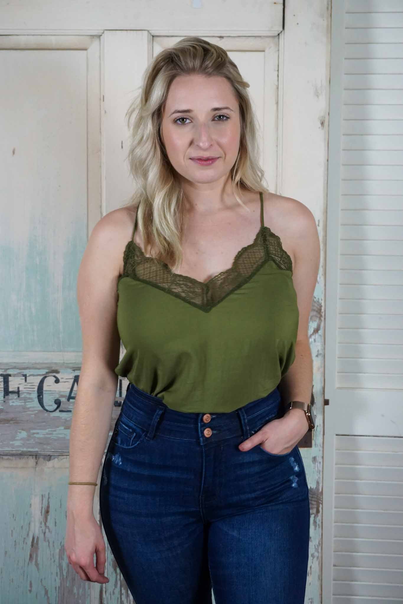 Lace Trim Cami