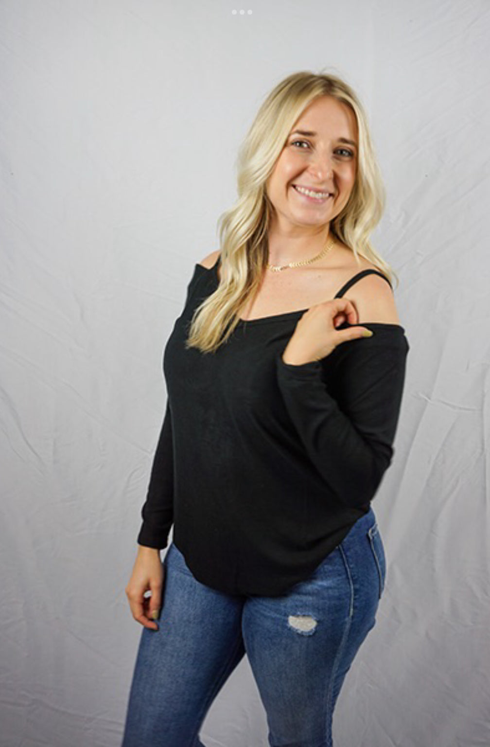 Cold Shoulder Top