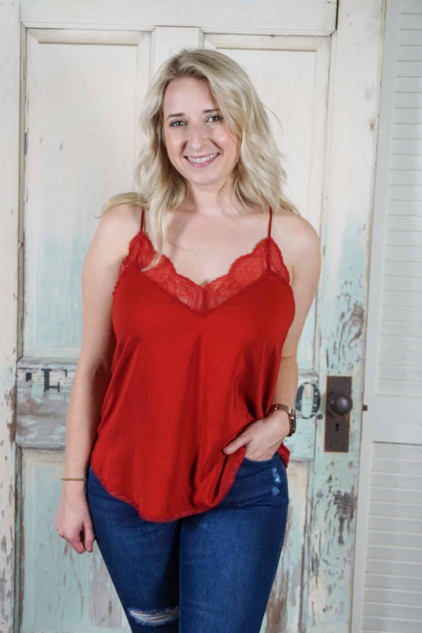 Lace Trim Cami
