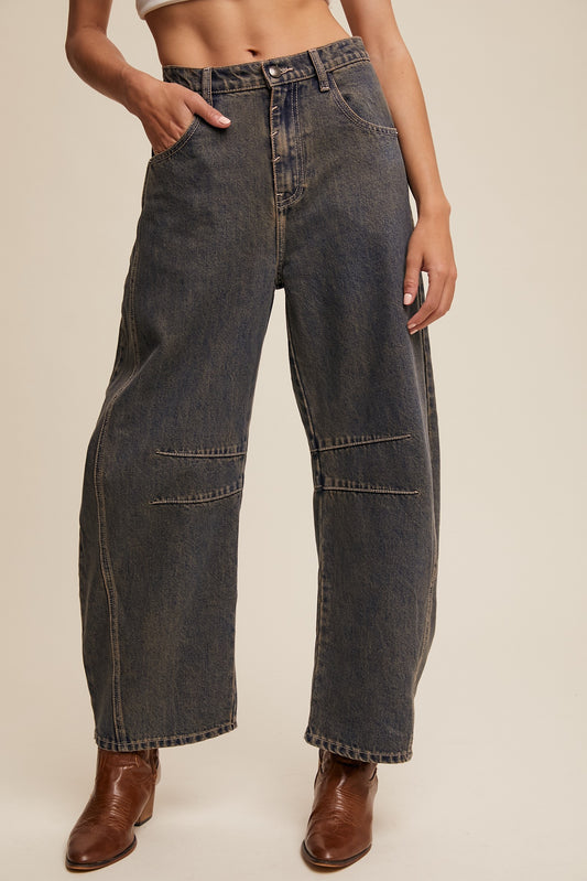 Barrel Leg Jeans