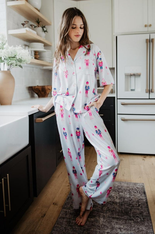 Nutcracker Print Pajamas
