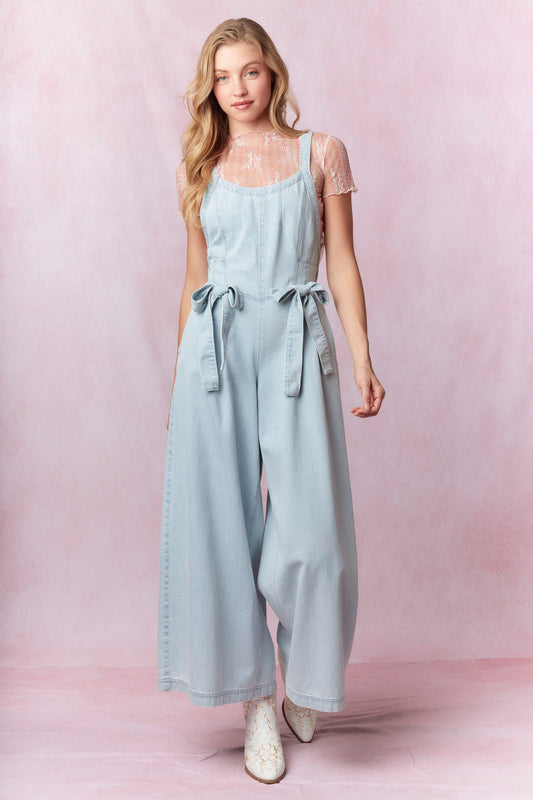 Bow Details Jumpsuit