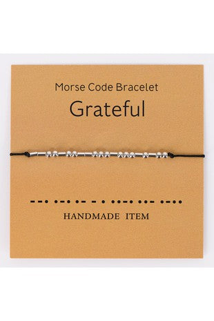Morse Code Bracelet