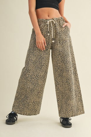 Animal Print Pants