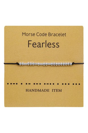 Morse Code Bracelet