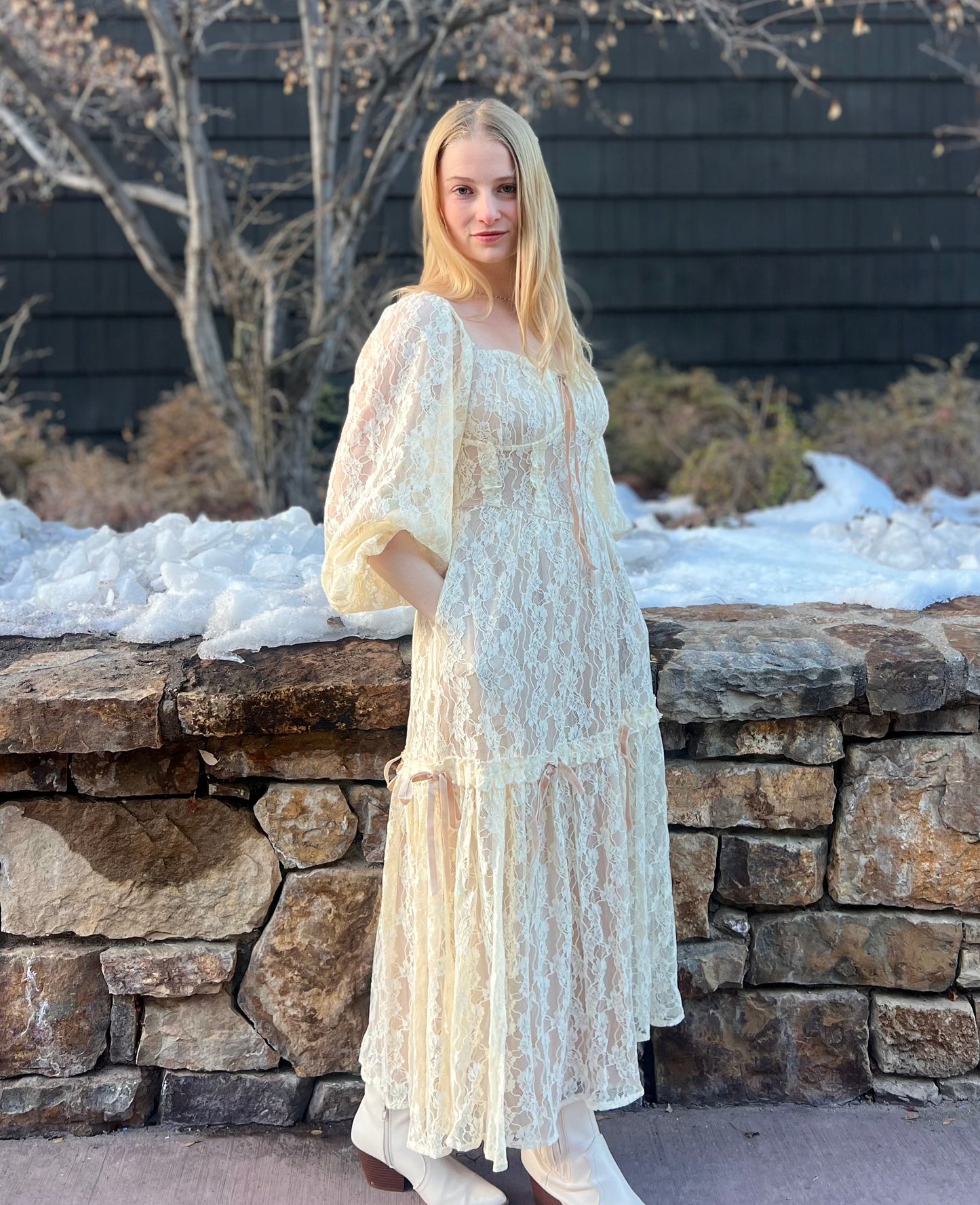 Lace Maxi Dress