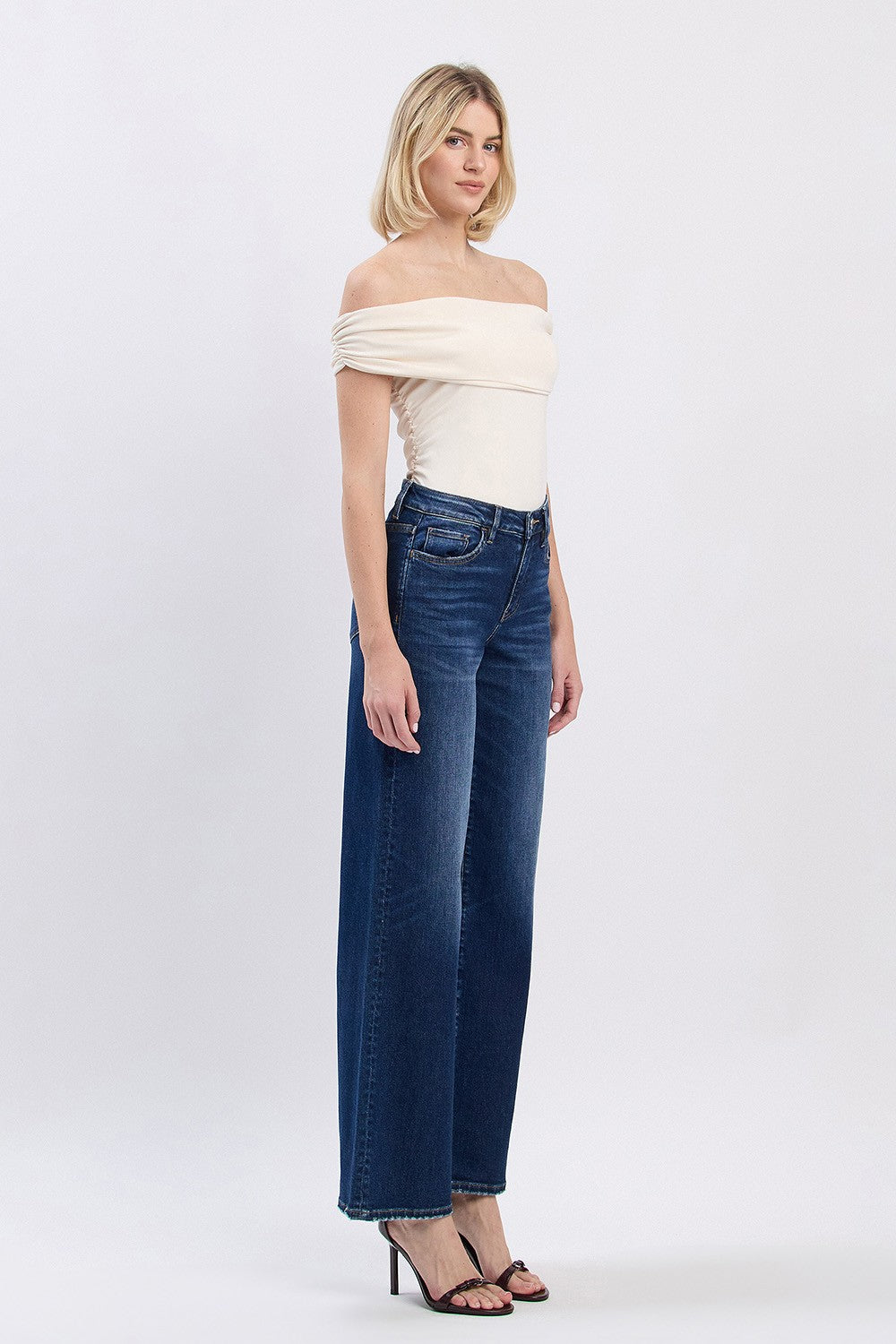 Flying Bird High Rise Denim