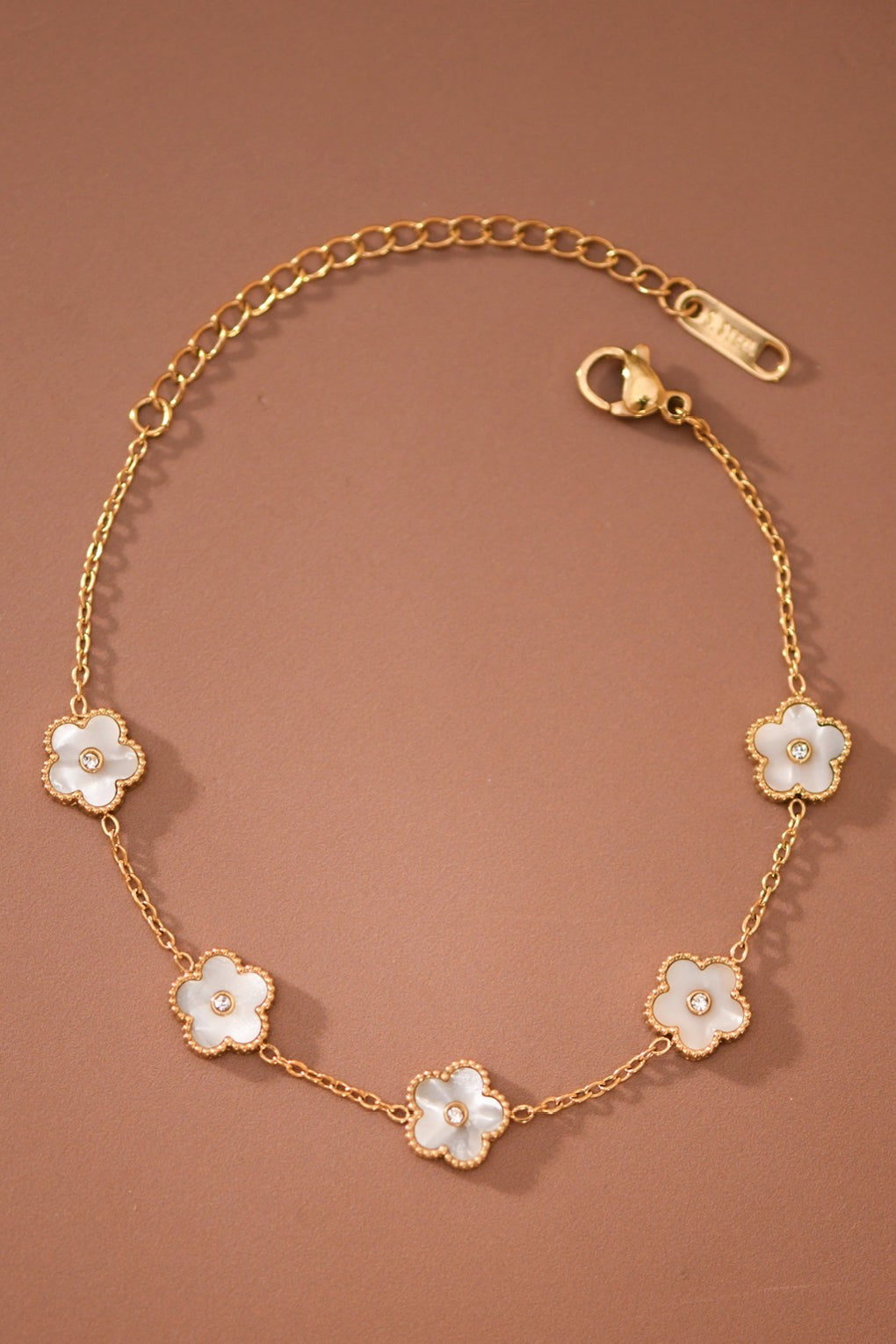 Floral Chain Bracelet