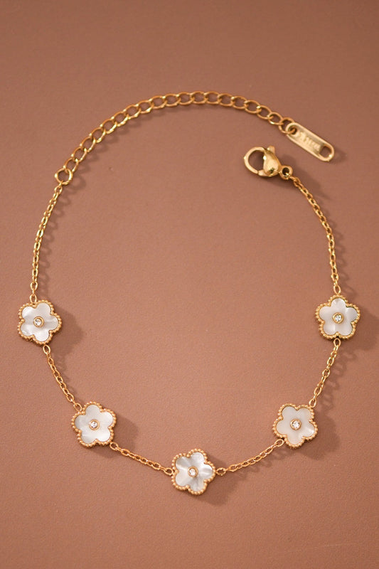 Floral Chain Bracelet