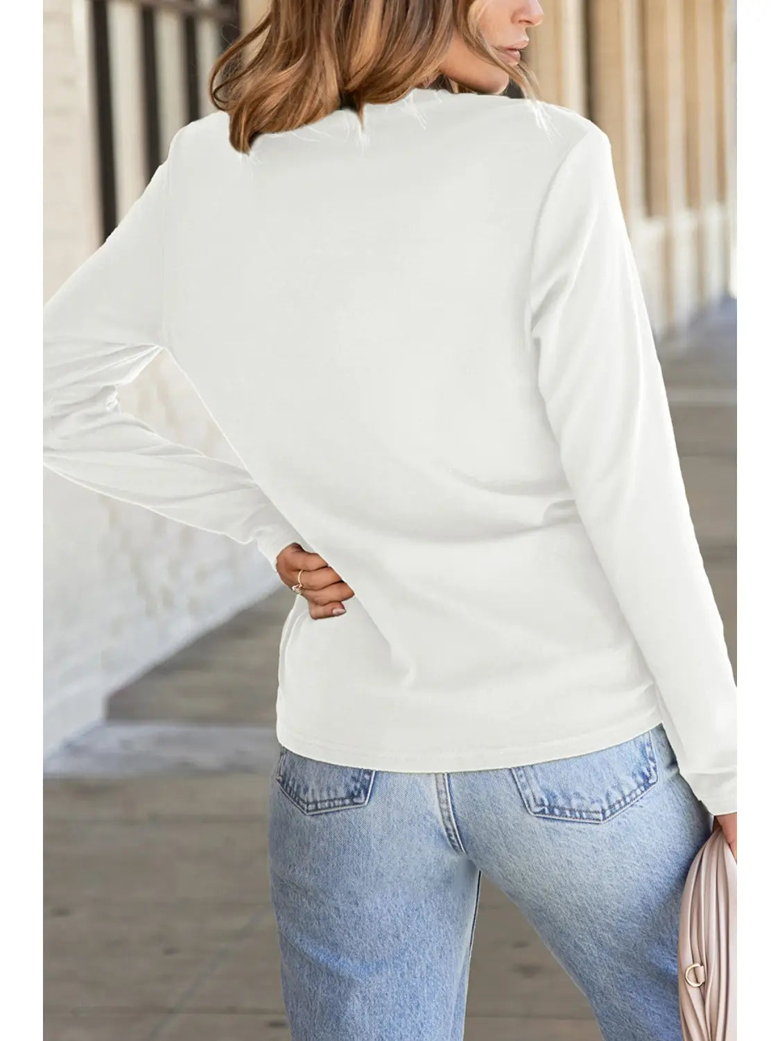 Exposed Seam Crewneck