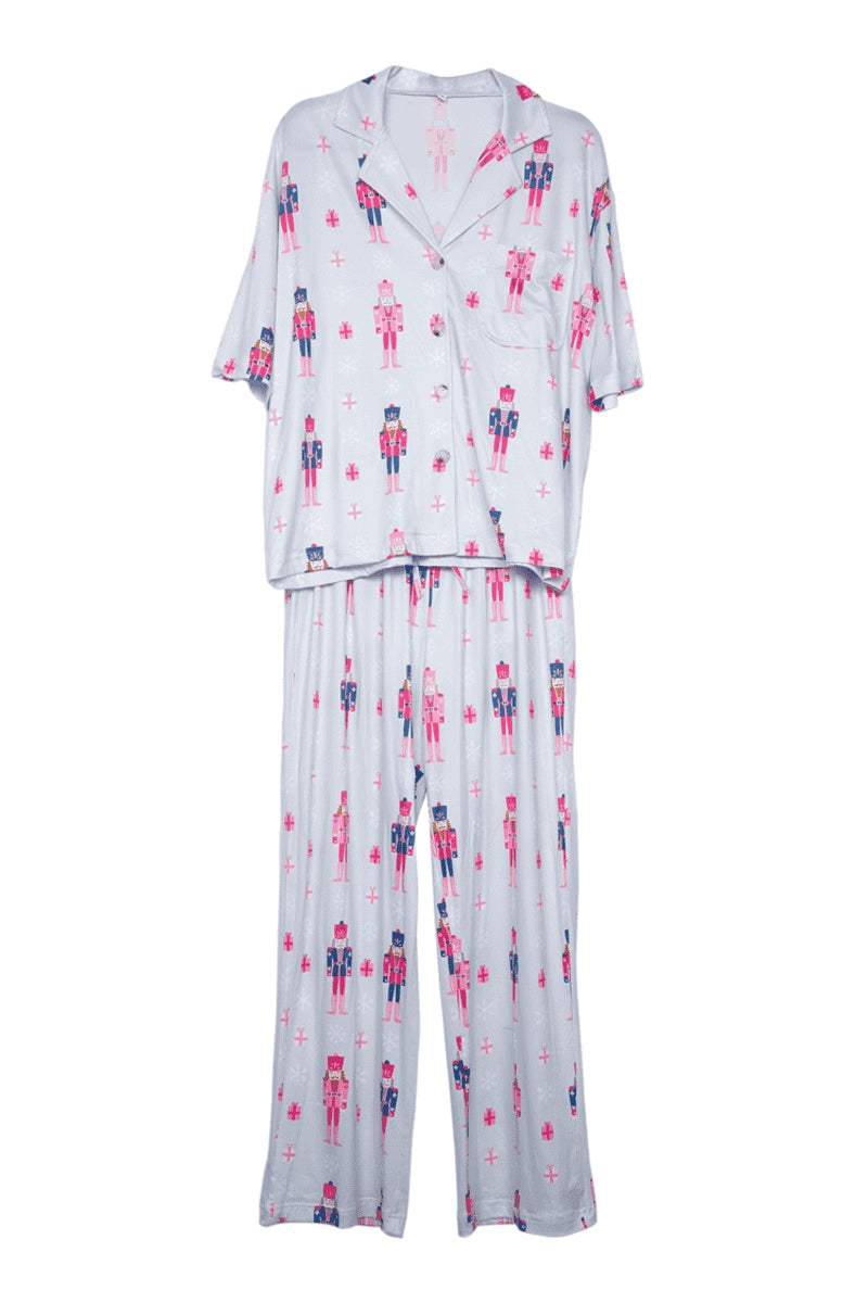 Nutcracker Print Pajamas