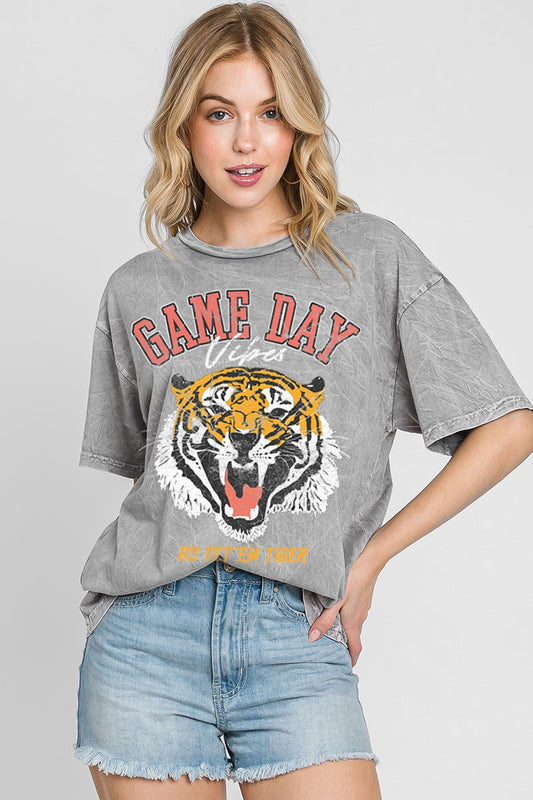 Game Day Tiger Graphic Tee