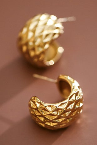 Gold Hoop Earrings