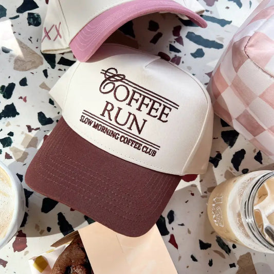 Coffee Run Trucker Hat