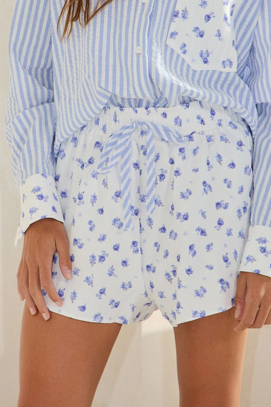 Floral Print Shorts