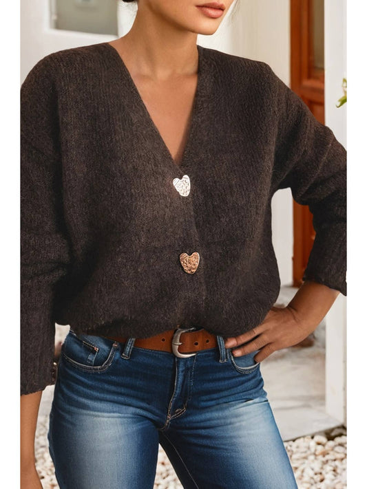 Heart Accent Cardi