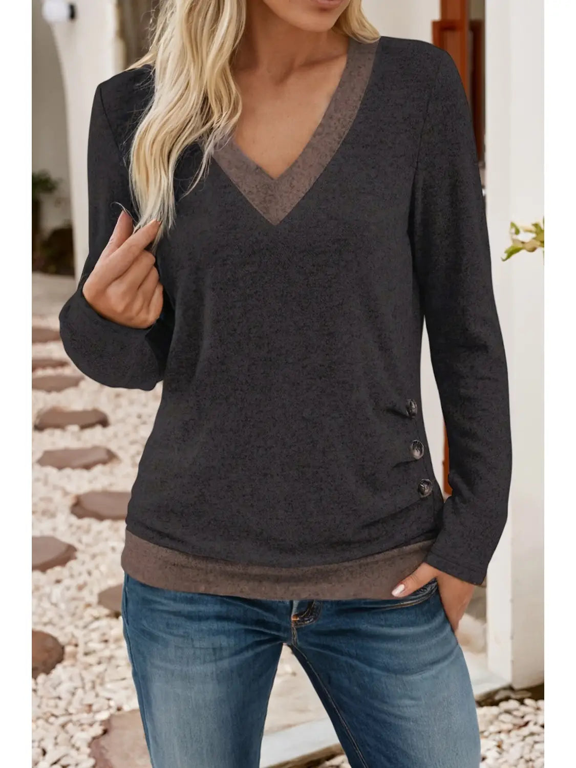 Color Block Top