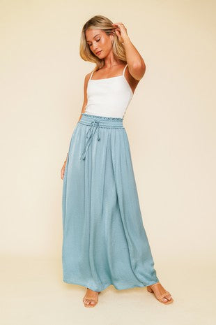 Satin Maxi Skirt