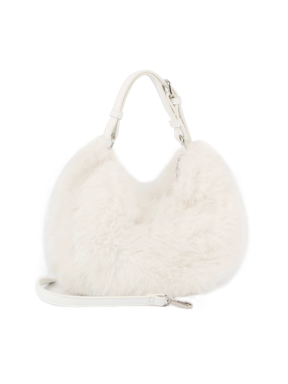 Fur Hobo Bag