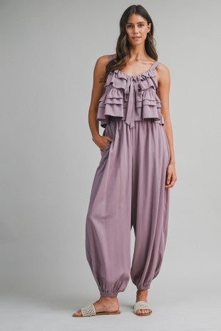 Tiered Top and Pants Set