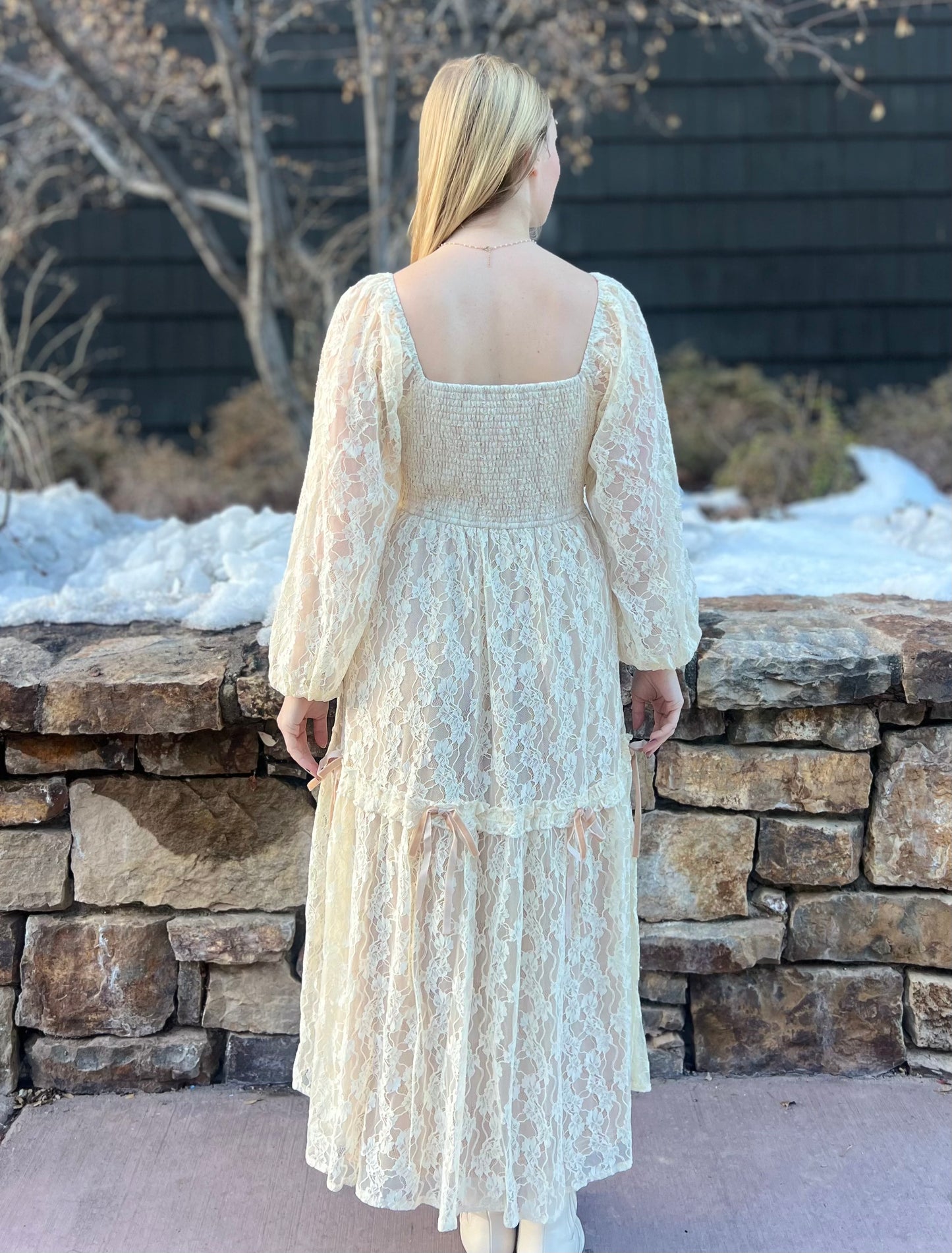 Lace Maxi Dress